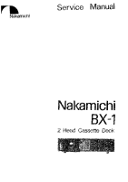 Nakamichi BX-1-Service-Manual